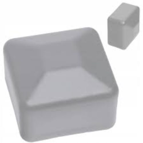 Aliuminio profilio kamštukas (40x40)