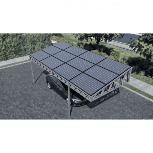 Stoginė - Saulės elektrinė 5.82kW 3500x7720mm